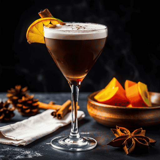 Mexican Spice Hot Chocolate Martini