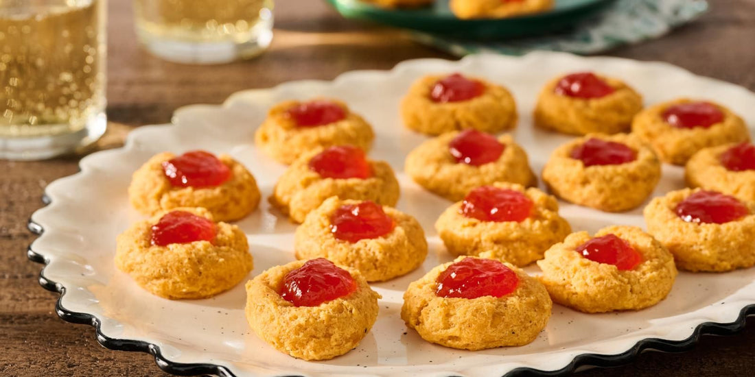 Tangy Cheese Thumbprint Appetizers