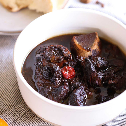 Guyanese Pepper Pot with Scorched Bonnets Sweet Heat Pepper Spread